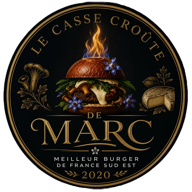 Logo du Casse-croûte de Marc : meilleur burger de France Sud-Est 2020